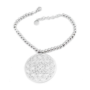 Bransoletka Damska Morellato SALT05 Szary Stal nierdzewna (19 cm)