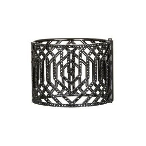 Bransoletka Damska Karl Lagerfeld 5448400 7 cm Czarny