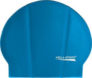 Czepek Aqua-speed Soft Latex jasno niebieski 01