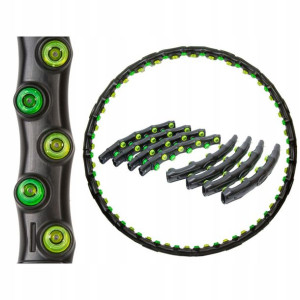 Hula hop z masażem 98cm z magnesami Eb fit