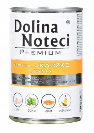 Karma DOLINA NOTECI Premium Kaczka i Dynia 0,40 kg