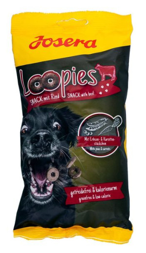 JOSERA Loopies Rind przysmak z wołowiną - 150g