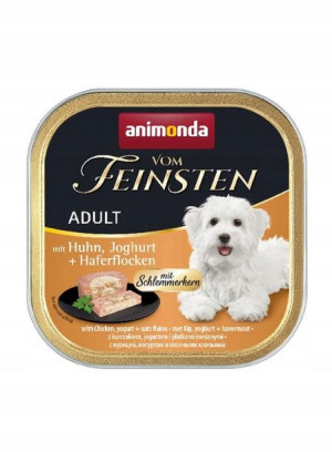 ANIMONDA Vom Feinsten Kurczak Jogurt płatki 150g