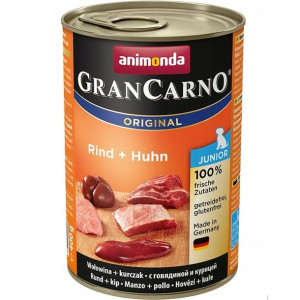 ANIMONDA Grancarno Junior wołowina i kurczak 400g