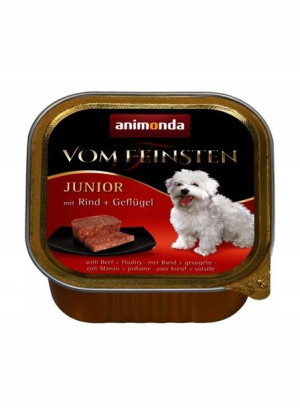 ANIMONDA Vom Feinsten Junior wołowina + drob 150g