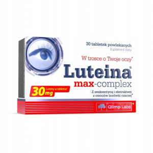 Luteina Max-complex Ochrona Wzroku 30 Tabs