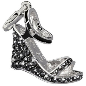 Kobiecy urok Glamour GS2-01 Czarny (4 cm)
