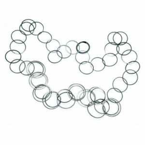 Wisiorek Męski Demaria DMC8020607-NEGRO (100 cm)