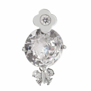 Wisiorek Męski Folli Follie 3P8S006C (3 cm)
