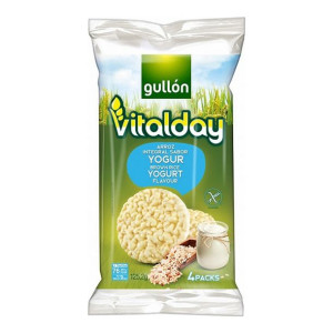 Wafle Ryżowe Gullón Jogurt (125 g)