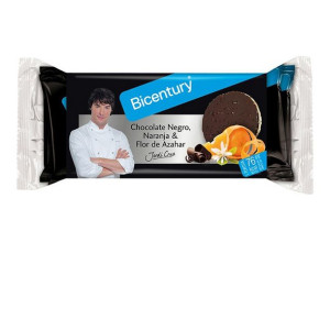 Wafle Ryżowe Bicentury Pomarańczowy (8 uds)