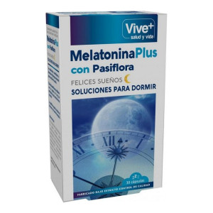 Suplement diety Vive+ Melatonina Męczennica Cielista (30 uds)