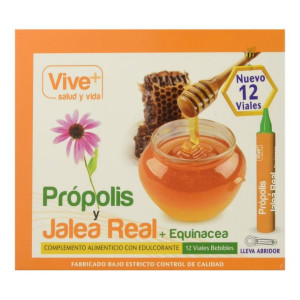 Suplement diety Vive+ Kit Pszczeli (Propolis) Mleczko pszczele (12 uds)