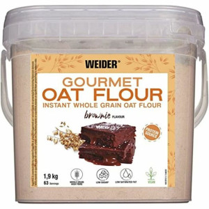 Mąka Pełnoziarnista Weider Gourmet  Brownie Owies (1,9 kg)