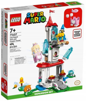 LEGO Super Mario 71407 Cat Peach i lodowa wieża ze