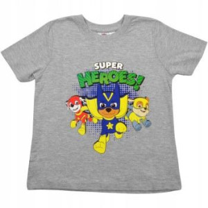 Koszulka T-shirt PSI PATROL roz. 122/128 Szara