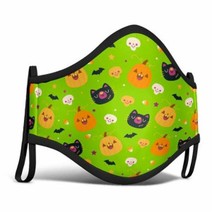 Maseczka Higieniczna My Other Me Pumkins & Cats 3-5 lata