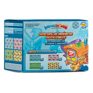 Maseczka Higieniczna SuperThings (24 uds)