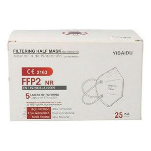 Maska Ochrona Dróg Oddechowych Xg Face FFP2 (25 pcs)