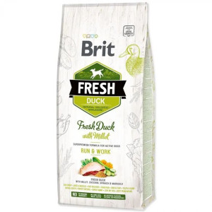 Brit Fresh Duck Millet Active Run&Work 12kg