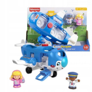 Little People Samolot Małego Odkrywcy Fisher Price