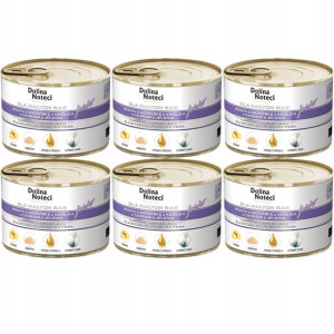Dolina Noteci Premium Junior Królik Jeleń 6x185g