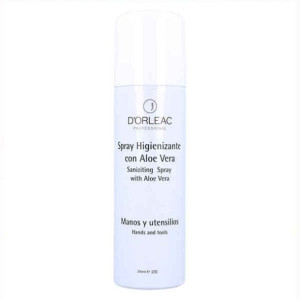 Żel Dezynfekujący do Rąk D'orleac Spray Aloe Vera (200 ml)