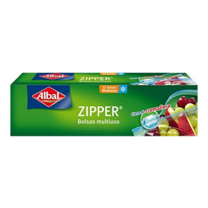 Torba uniwersalne Albal Zipper (12 uds) (1 l)