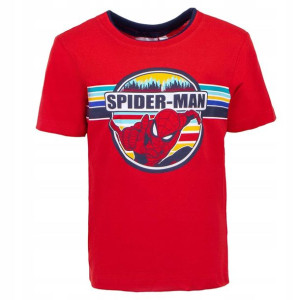 Koszulka T-shirt SPIDERMAN 98 Bawełna Czerwona 3+