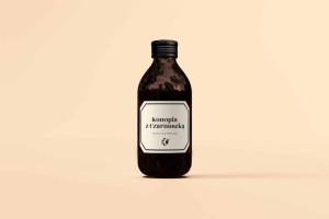 Olejek konopny z olejem z czarnuszki 250ml