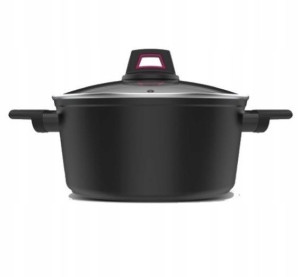 Garnek z kutego aluminium z pokrywką Taurus Best M