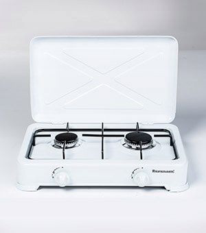 Kuchenka gazowa nastawna 2-palnikowa Ravanson K-02