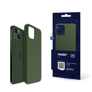 Apple iPhone 13 - 3mk Hardy Silicone MagCase Alphine Green