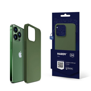Apple iPhone 13 Pro - 3mk Hardy Silicone MagCase Alphine Green