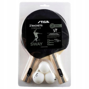 Zestaw rakietek do ping ponga Stiga Sway 2 rakietk