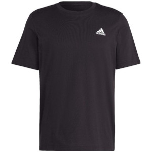Koszulka męska Adidas Essentials Jersey Embroidered Small Logo czarna- IC92