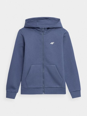 Bluza młodzieżowa 4F  denim - HJZ22-JBLD001 32S