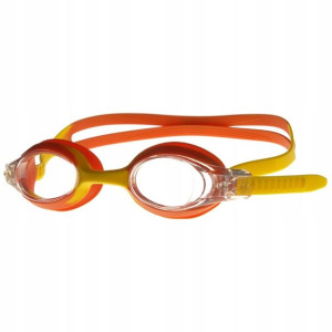Okulary pływackie Aqua-Speed Amari pomarańczowo-żó