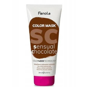 Fanola Color Mask sensual chocolate 200ml maska koloryzująca do włosów