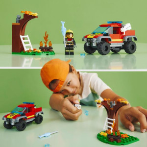 Lego 60393 Wóz Strażacki 4x4