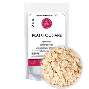 Płatki Owsiane - 500g naturalne Polskie