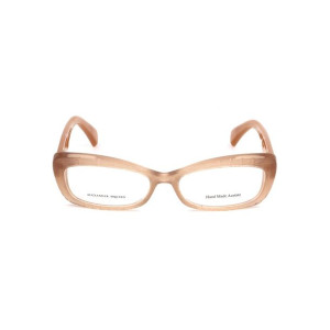Ramki do okularów Damski Alexander McQueen AMQ-4203-K6Z Beżowy Brązowy