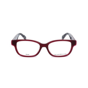 Ramki do okularów Damski Kate Spade ABELINA_F BURGUNDY BLACK PATTERN