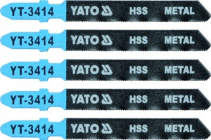 Yato Brzeszczot Do Wyrzynarki 5szt. Metal Typ T