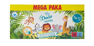Chusteczki Dada everyday  MEGAPAKA 7x72szt.