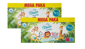 Chusteczki Dada everyday  MEGAPAKA  14x72szt.