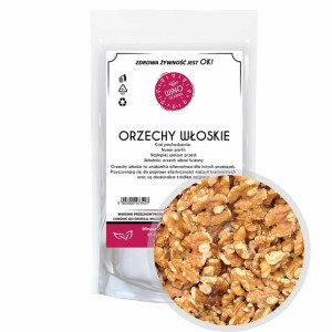 Orzechy Włoskie Łuskane - 500g DUŻE PYSZNE KAWAŁKI