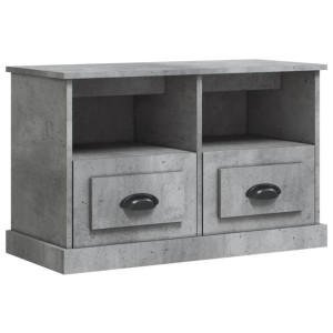 Szafka pod TV, szary beton, 80x35x50cm, materiał drewnopochodny