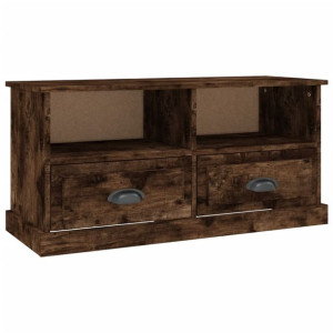 Szafka pod TV, przydymiony dąb, 93x35,5x45 cm