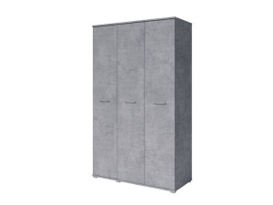 Szafa Otwierana NIKO 3-Drzwiowa 120cm | Beton